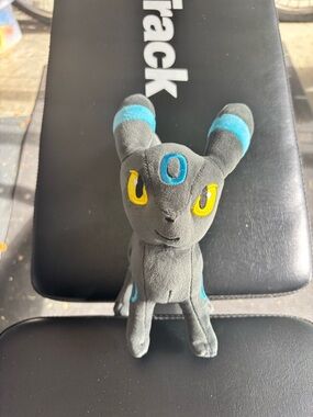 Pokemon Umbreon Plush Toy Gray Blue Yellow